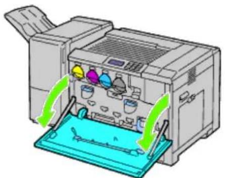 DELL 5130cdn - Removing an Output Expander - 3