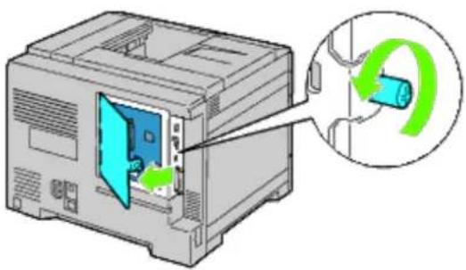 DELL 5130cdn - Installing a Hard Disk - 1