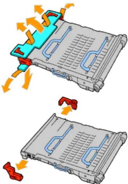 DELL 5130cdn - Installing a Belt Unit - 2