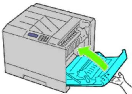 DELL 5130cdn - Clearing Paper Jams From the MPF - 8