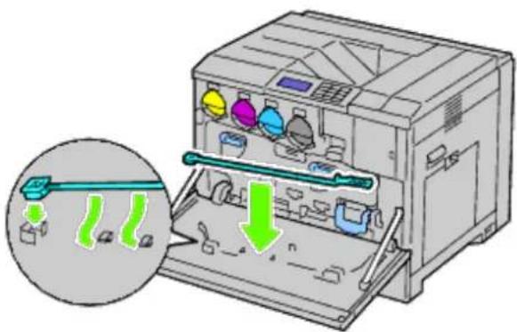 DELL 5130cdn - Installing a Drum Cartridge - 12
