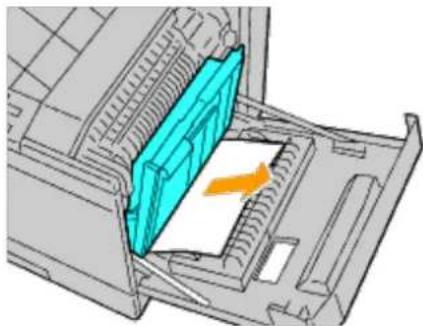 DELL 5130cdn - Clearing Paper Jams From the MPF - 7