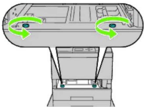 DELL 5130cdn - Removing the 1100-Sheet Feeder - 8