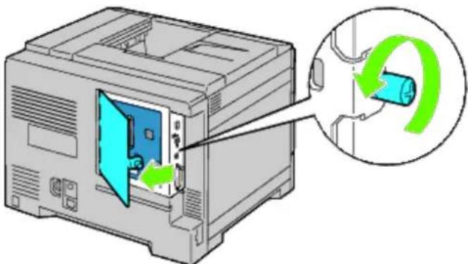DELL 5130cdn - Installing a Memory Module - 1