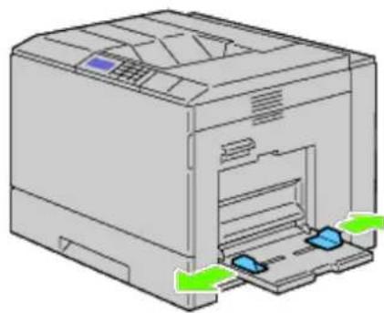 DELL 5130cdn - Loading Print Media in the MPF - 2