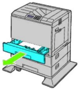DELL 5130cdn - Removing the 1100-Sheet Feeder - 6