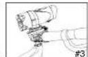 OREGON SCIENTIFIC ATC2K - Mounting the camera using the handlebar grip: - 3