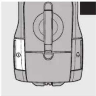 Technical line drawing of a mechanical component with no visible text or symbols