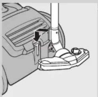 Mechanical assembly diagram showing a valve inserted into a housing component (no text or symbols visible)