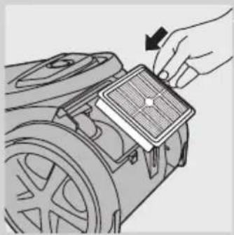 Illustration of a hand placing a component into a robotic device (no text or symbols visible)