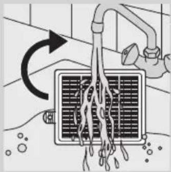 Diagram of a heating system with cooling unit and piping.