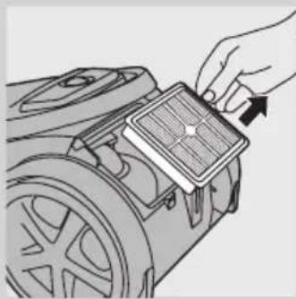 Illustration of a hand placing a component into a robotic arm (no text or symbols visible).
