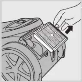PHILIPS Performer FC9179 - Permanentný ochranný filter motora - 2