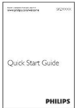 www.philips.com/welcome SP2xxxx Quick Start Guide PHILIPS