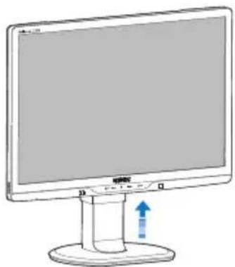 PHILIPS Brilliance 225B2CB - Зніміть підставку основи - 1