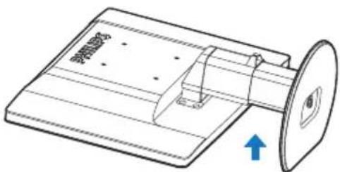 PHILIPS Brilliance 225B2CB - Зніміть підставку основи - 2