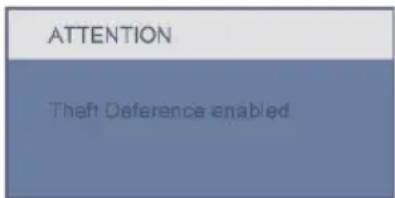 ATTENTION Theft Deference enabled