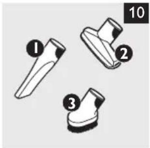 Three numbered mechanical footprints or boots, shown in different angles (no text or symbols present)