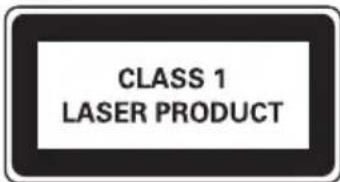 CLASS 1 LASER PRODUCT