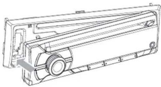 PHILIPS CarStudio CEM1100 - Attach the front panel - 2