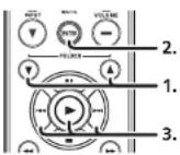 MARANTZ SA7003/ZIL - CHOOSING FILES FROM A DIFFERENT FOLDER - 1