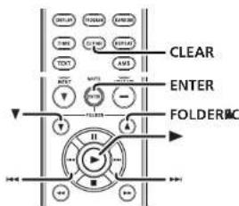 CLEAR ENTER FOLDERIC
