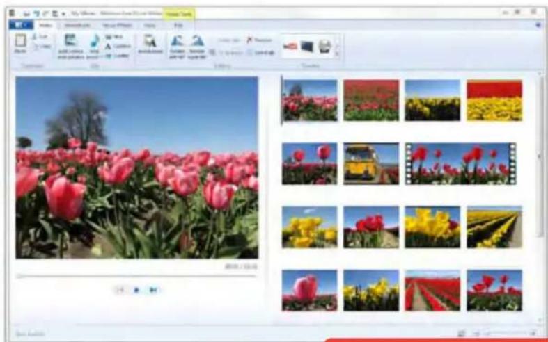 MICROSOFT Windows 7 Ultimate - Windows Live Movie Maker - 1
