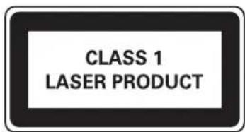 CLASS 1 LASER PRODUCT