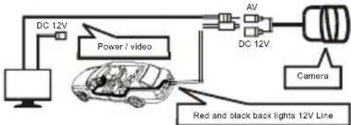 BOSS Mini Rearview CAM22 - Installation - 1
