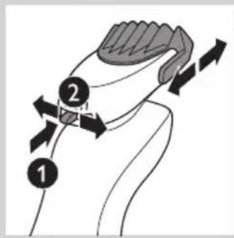 Diagram illustrating a neck massage technique with numbered instructions for timing and direction of movement