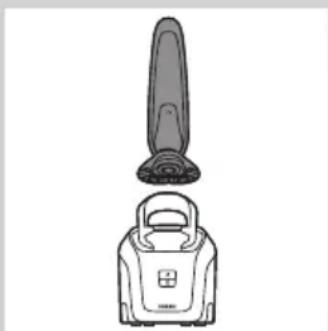 PHILIPS SensoTouch 3D RQ1296 - Зарядка при помощи зарядного устройства - 4
