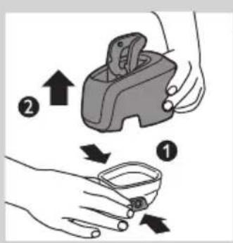 PHILIPS SensoTouch 3D RQ1296 - Curățarea sistemului Jet Clean - 1