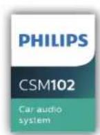 PHILIPS CarStudio CSM102 - 1