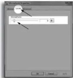 Microphone Properties Normal (Normal) (Normal) Microphone 1 2 OK Cancel OK Cancel
