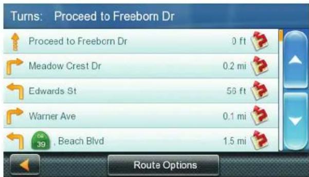 Turns: Proceed to Freeborn Dr Proceed to Freeborn Dr 0 ft Meadow Crest Dr 0.2 mi Edwards St 56 ft Warner Ave 0.1 mi Beach Blvd 1.5 mi Route Options
