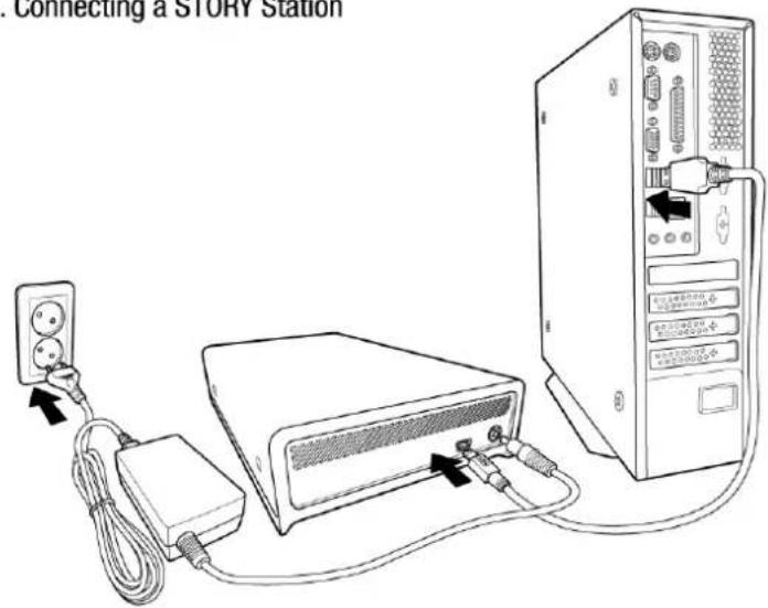 Connecting a STORY Station