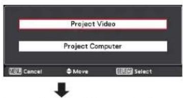 Project Video Project Computer OK Cancel Move SESC Select
