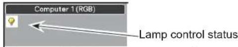 Computer 1 (RGB) Lamp control status