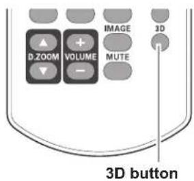 D.ZOOM VOLUME - IMAGE MUTE 3D 3D button