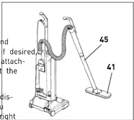 and f desired attach- the dis- right 45 41