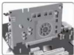 ECS H61H2-MV (V1.0) - Schritt 6. Installation einer Erweiterungskarte: - 1