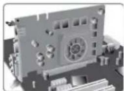 ECS H61H2-MV (V1.0) - Passo 6. Instalação de uma placa de expansão: - 1