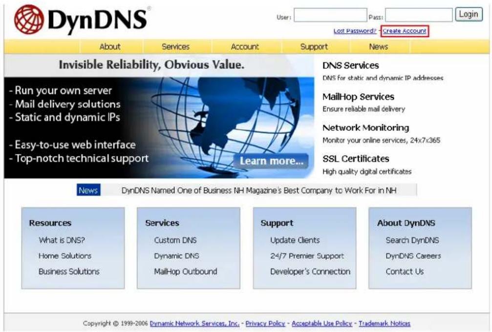 DynDNS® User: Pass: Login Lost Password? - Create Account About Services Account Support News Invisible Reliability, Obvious Value. - Run your own server - Mail delivery solutions - Static and dynamic IPs - Easy-to-use web interface - Top-notch technical support Learn more... DNS Services DNS for st…