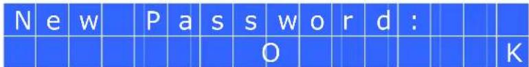 N e w P a s s w o r d : K