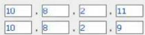 QNAP VS-5012 - Step 4. Enter the IP address, subnet mask and default gateway of the server. - 2
