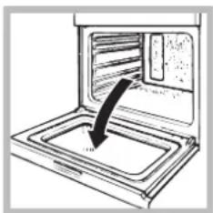 Hotpoint Ariston EHS 53 KX/HA - Cleaning the oven door - 1