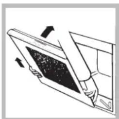 Hotpoint Ariston EHS 53 KX/HA - Cleaning the oven door - 3