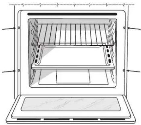 Hotpoint Ariston EHS 53 KX/HA - Centring and fixing - 1