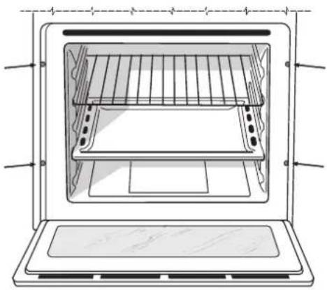 Hotpoint Ariston EHS 53 KX/HA - Centraggio e fissaggio - 1