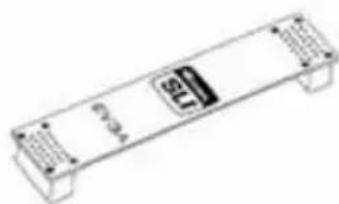 Line drawing of a rectangular electronic device with a display and ventilation slots (no text or symbols)